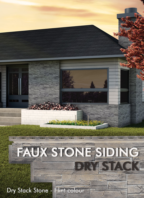 Stone Selex - only selected high-grade products - Novik stone siding series dry stack stone
